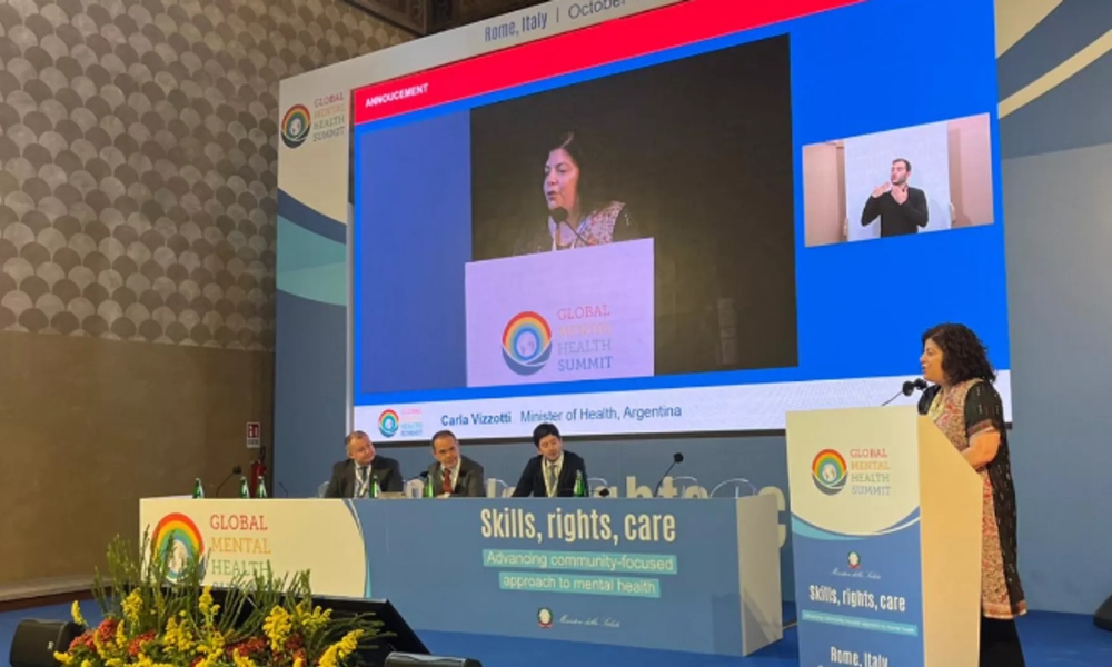 Argentina acoge la V Cumbre Mundial de Salud Mental.