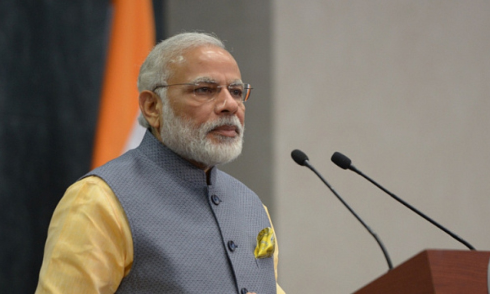 Modi lanza varios proyectos de desarrollo.