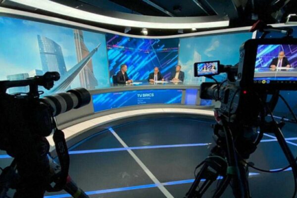 TV BRICS y CGTN presentan proyecto mediático conjunto para el foro de la Franja y la Ruta.