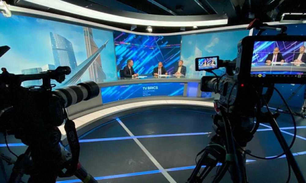 TV BRICS y CGTN presentan proyecto mediático conjunto para el foro de la Franja y la Ruta.
