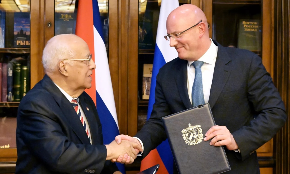 Rusia y Cuba firman un plan de cooperación comercial y económica hasta 2030.