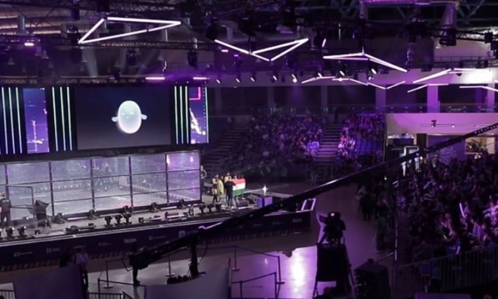 El Campeonato Internacional “Batalla de Robots” fue ganado por atletas de China.
