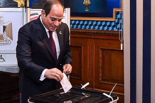 Abdel Fattah al-Sisi reelegido presidente de Egipto por tercera vez. Abdel Fattah al-Sisi reelegido presidente de Egipto por tercera vez.