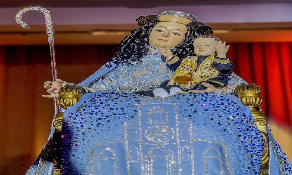 Las calles de Barquisimeto, Venezuela, colmadas por la Divina Pastora.