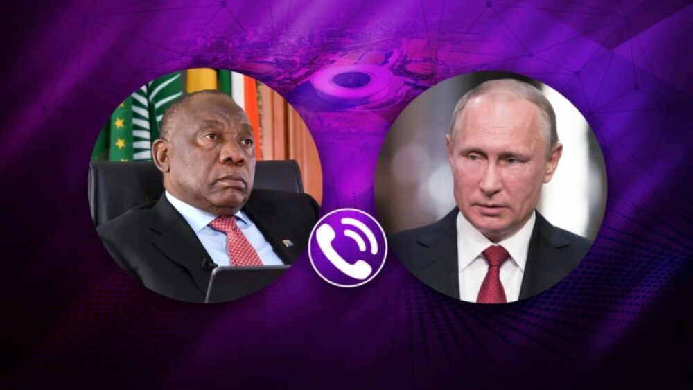 Los líderes de Rusia y Sudáfrica discuten la cooperación en el ámbito del BRICS