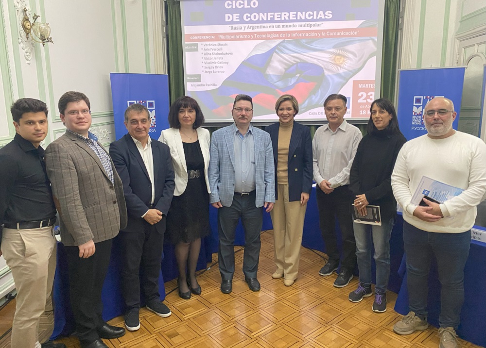 Se realizó la charla“Rusia y Argentina en el Mundo Multipolar”en Casa Rusa, Argentina.