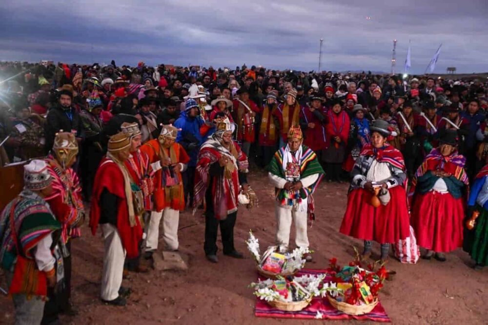 Bolivia celebra el Año Nuevo andino amazónico