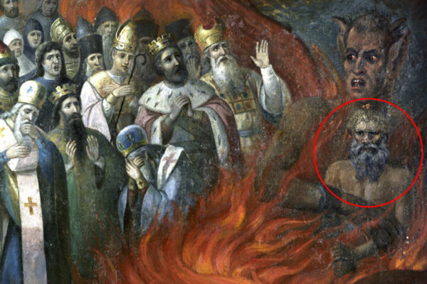 ¿Por qué un pintor de iconos ubicó, en una de sus obras, a Lev Tolstói… en el infierno?