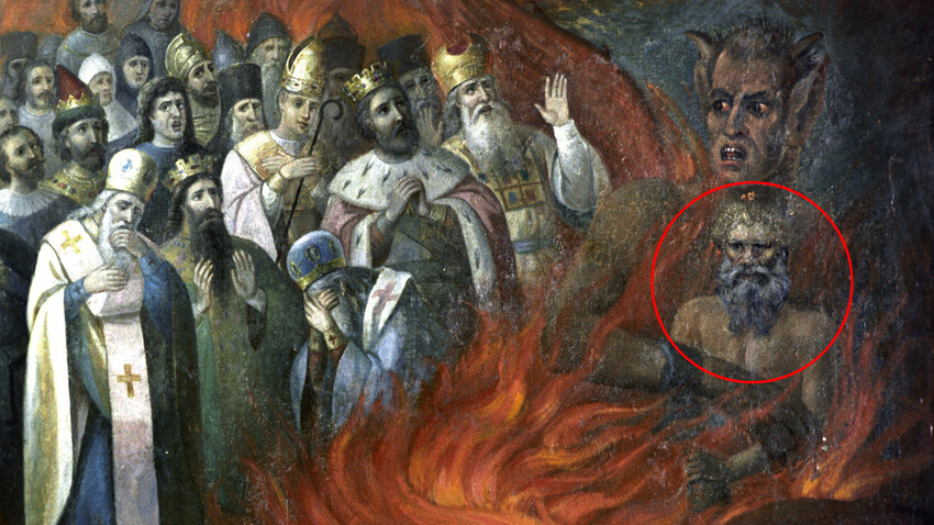 ¿Por qué un pintor de iconos ubicó, en una de sus obras, a Lev Tolstói… en el infierno?