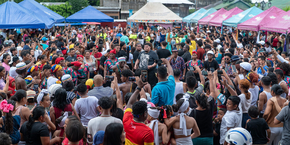 Nicaragua | Carnaval Caribeño inundó calles de Corinto, Chinandega