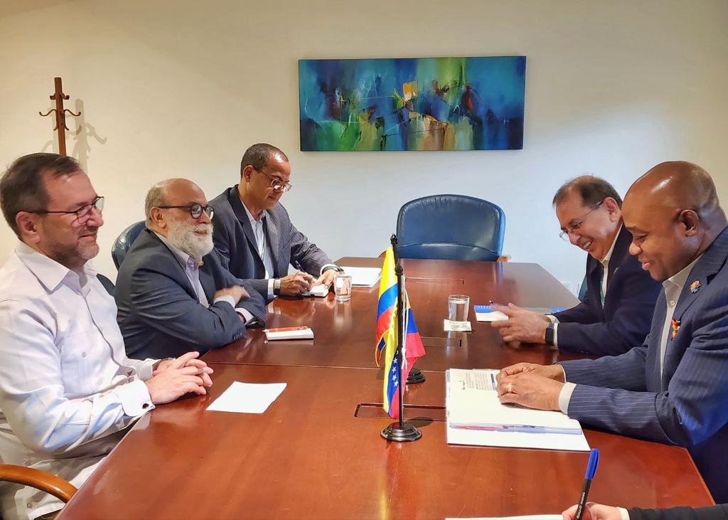 Venezuela | Canciller Gil se reúne con su homólogo colombiano para fortalecer cooperación