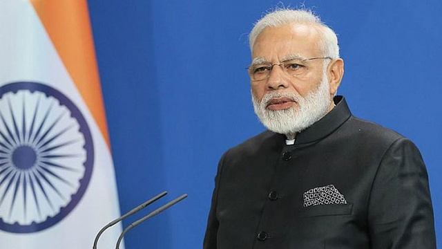 Narendra Modi participó en las celebraciones del cumpleaños de Mahatma Gandhi