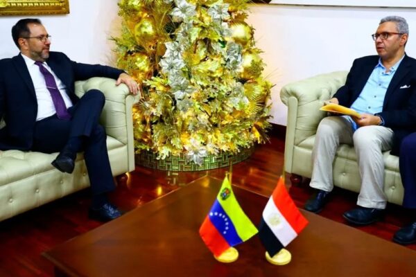 Venezuela | Venezuela reafirma cooperación con Egipto en áreas claves como energía y alimentación