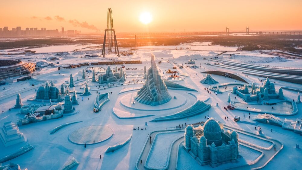  China | Mayor parque temático de hielo y nieve del mundo abre sus puertas en ciudad nororiental china de Harbin