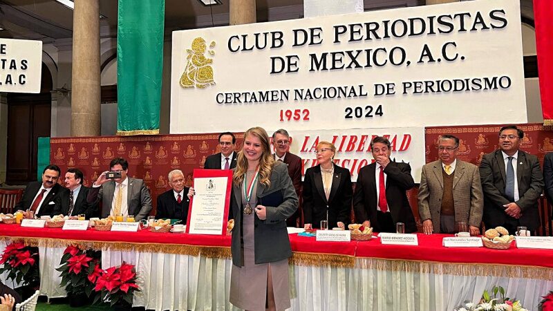 La red de medios TV BRICS recibe un premio profesional internacional en México