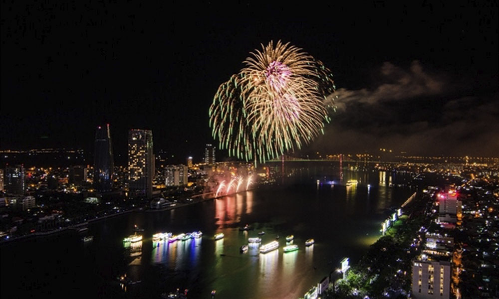 La ciudad de Da Nang celebrará el mayor festival de fuegos artificiales de Vietnam.