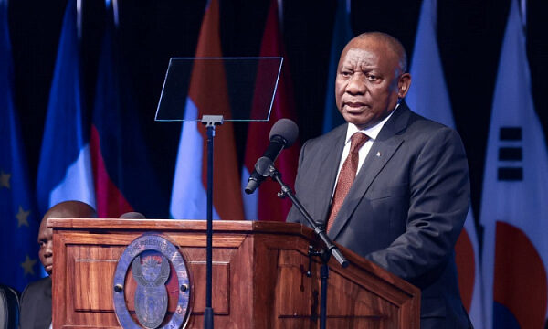 Presidente de Sudáfrica destaca el creciente papel de África en la reunión de cancilleres del G20 en Johannesburgo