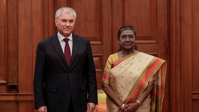 Presidenta de la India subraya el carácter especial de la asociación entre Nueva Deli y Moscú