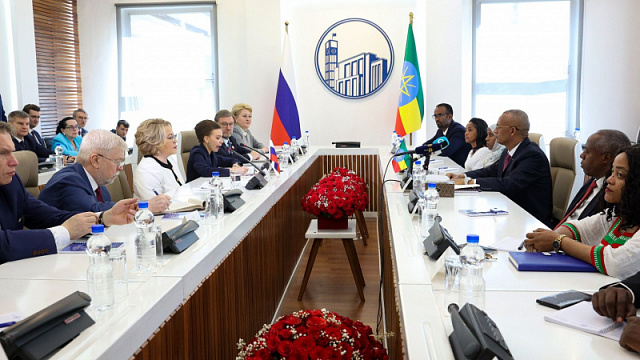 Presidenta del Consejo de la Federación declaró la disposición de Rusia para aumentar el número de cupos para estudiantes etíopes