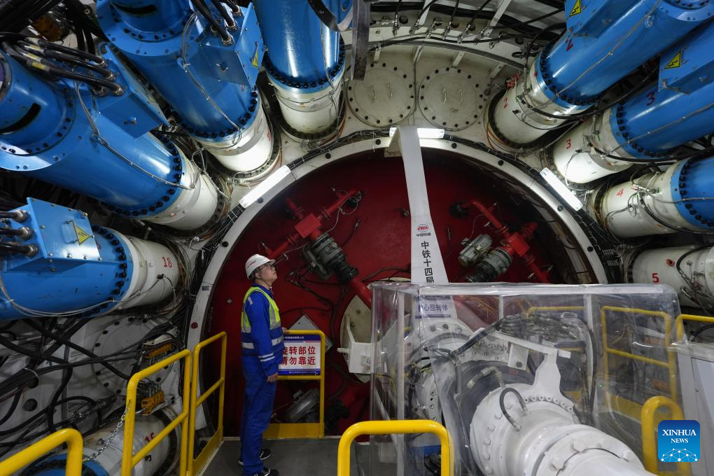 China | Túnel submarino de Jintang en construcción en Zhejiang