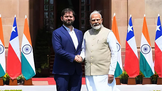 India y Chile refuerzan lazos con pacto económico y cooperación Antártida
