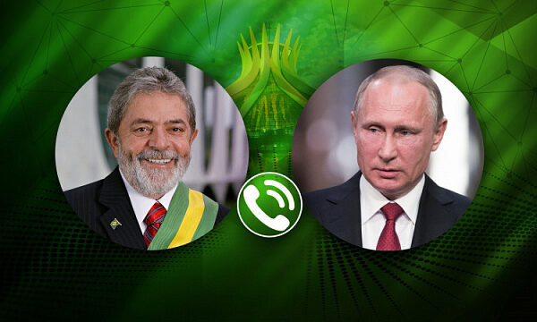 Putin y Lula da Silva discuten el fortalecimiento de la asociación estratégica durante una llamada telefónica