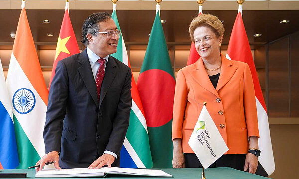 Colombia formaliza solicitud de ingreso al Nuevo Banco de Desarrollo de los BRICS