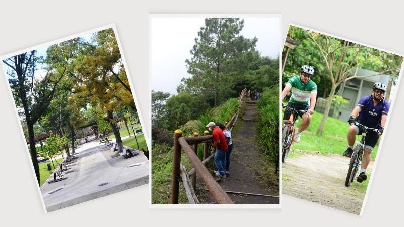 El Salvador | En estos parques puedes andar en bicicleta con tus hijos en El Salvador