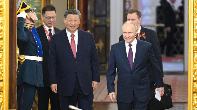 Vladímir Putin y Xi Jinping mantuvieron conversaciones en el Kremlin