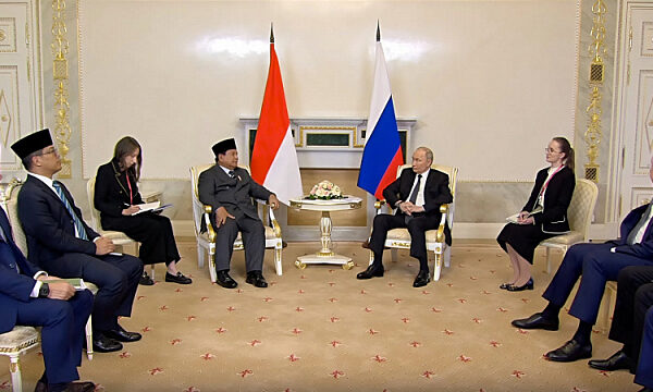 Presidentes de Rusia e Indonesia adoptaron una declaración sobre la asociación estratégica