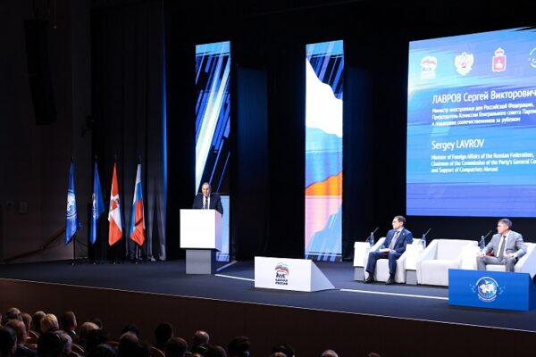 Lavrov: “La principal amenaza proviene de occidente que intentan obstaculizar la multipolaridad”.