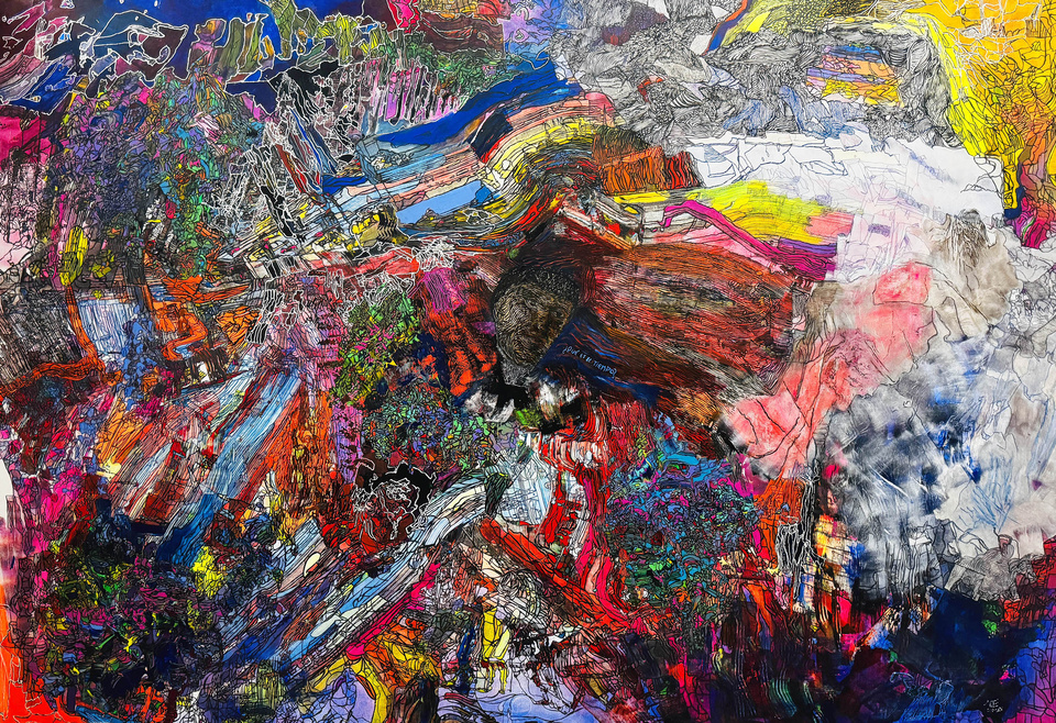 Argentina | La obra y el ojo creador de Luis Felipe Noé | Doble exposición del gran pintor, recientemente fallecido