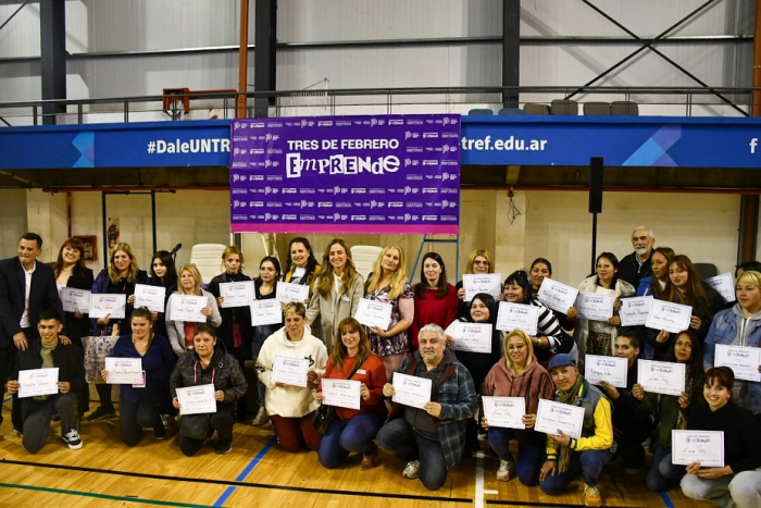 Argentina  | Provincia de Buenos Aires |  Más de mil personas se capacitaron con el programa Tres de Febrero Emprende