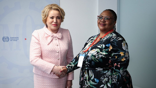 Presidenta del Consejo de la Federación, Valentina Matvienko: La autoridad de Sudáfrica en la escena internacional crece año tras año
