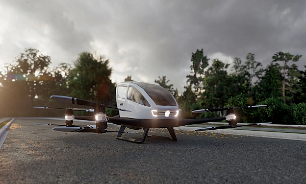 Emiratos Árabes Unidos realiza el primer vuelo de prueba de taxi aéreo Emiratos Árabes Unidos realiza el primer vuelo de prueba de taxi aéreo