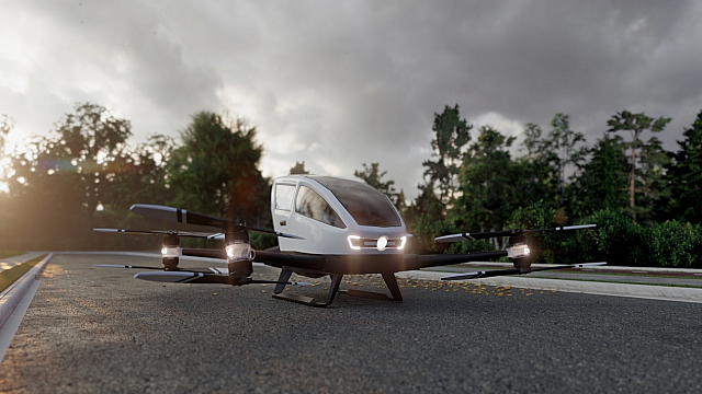 Emiratos Árabes Unidos realiza el primer vuelo de prueba de taxi aéreo