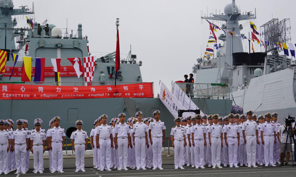 El ejercicio naval conjunto China-Rusia Mar-2025 entra en plena fase de ejercicio.