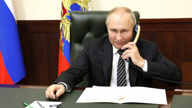 Putin mantuvo conversaciones telefónicas con Ramaphosa y Lula da Silva