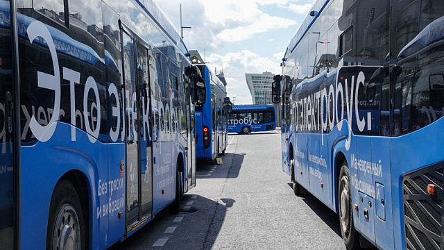 Moscú planea poner en marcha autobuses eléctricos autónomos