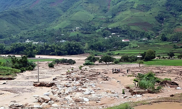Lluvias torrenciales en Vietnam provocan muertes y desapariciones