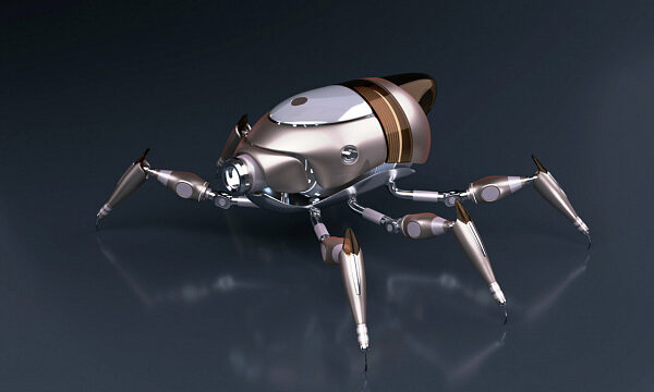China crea un microrobot con agilidad de cucaracha y capacidades anfibias