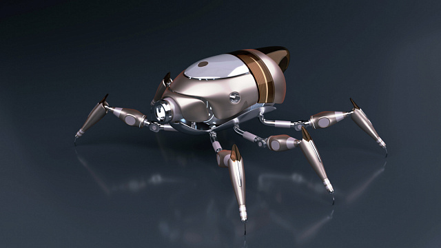 China crea un microrobot con agilidad de cucaracha y capacidades anfibias